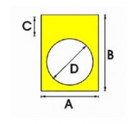 Таблички EPREP PTLEP-05-7593-YL brd802284 BRADY